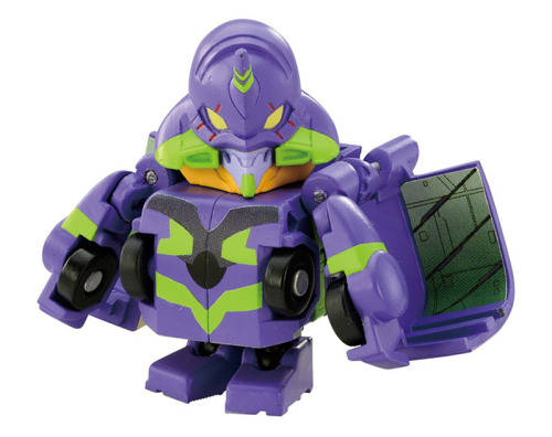 ca-tsuka:  Transformers x Evangelion toys. 