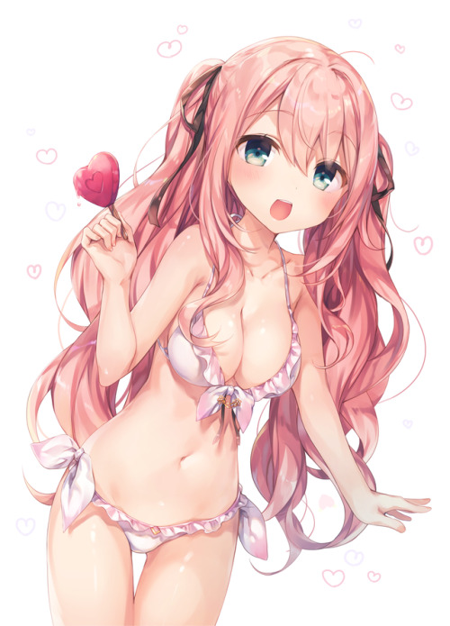 lewdanimenonsense:  pink hair is good too!Sources1, 2, 3, 4, 5