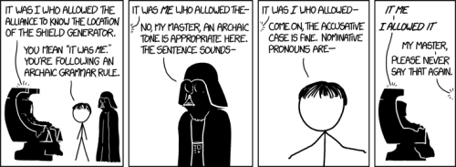 allthingslinguistic:Possibly the most “me” xkcd that has ever existed