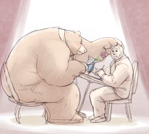 kumaclaw: I wonder if bears would be good boyfriends…