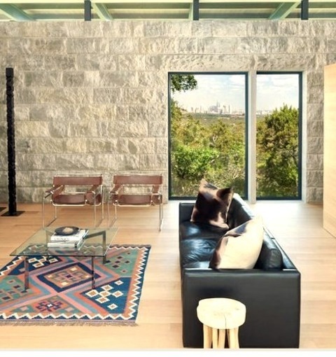 Enclosed Living Room