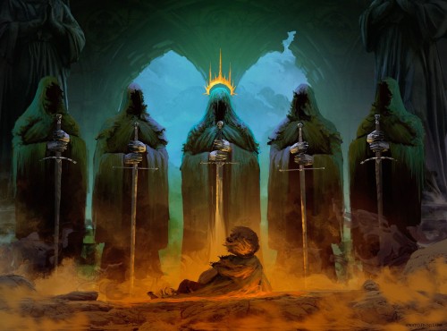 thecollectibles:    Nazgûl by Anato Finnstark  