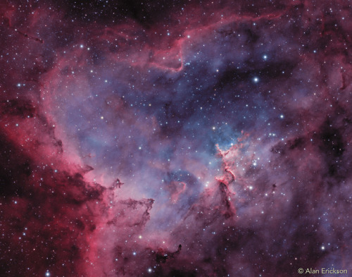 In the Heart of the Heart Nebula by Alan Erickson