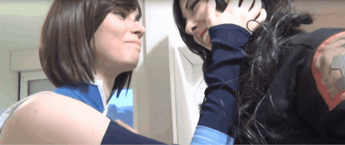 korrasamikoreasalami:jaz & zephy as korrasami