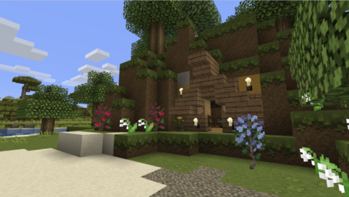 i’m finally playing actual survival rather than just flying around looking at villages in creative ^