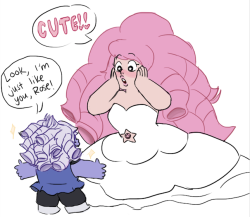danceofthepetals:  she is smoll and curly and rose loves it
