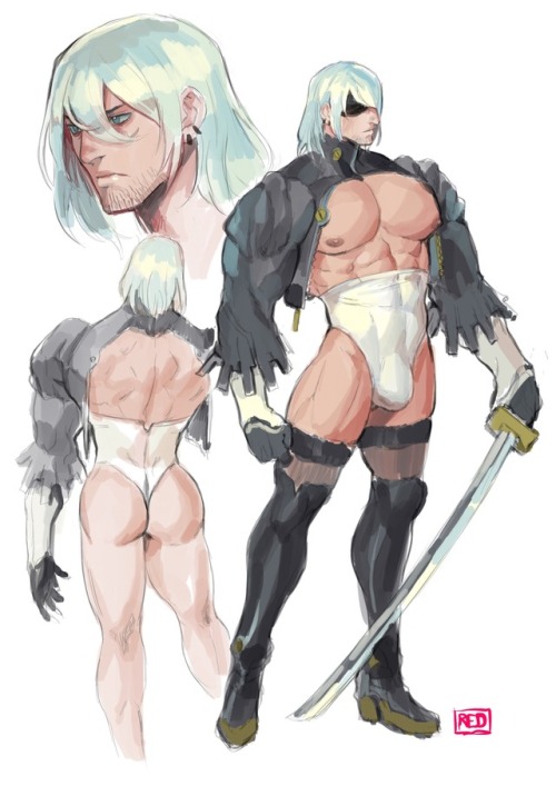 redgart:  Genderbent 2B (quickie) *I regret nothing*