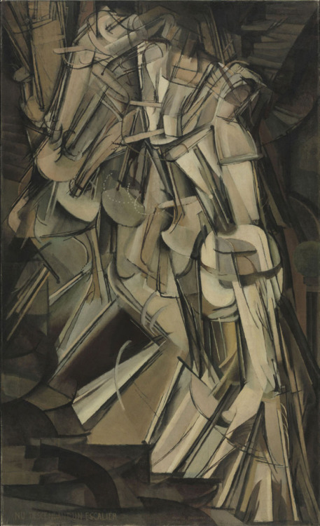 Nude Descending a Staircase (No. 2) (1912) Marcel Duchamp, American (born France), 1887 - 1968