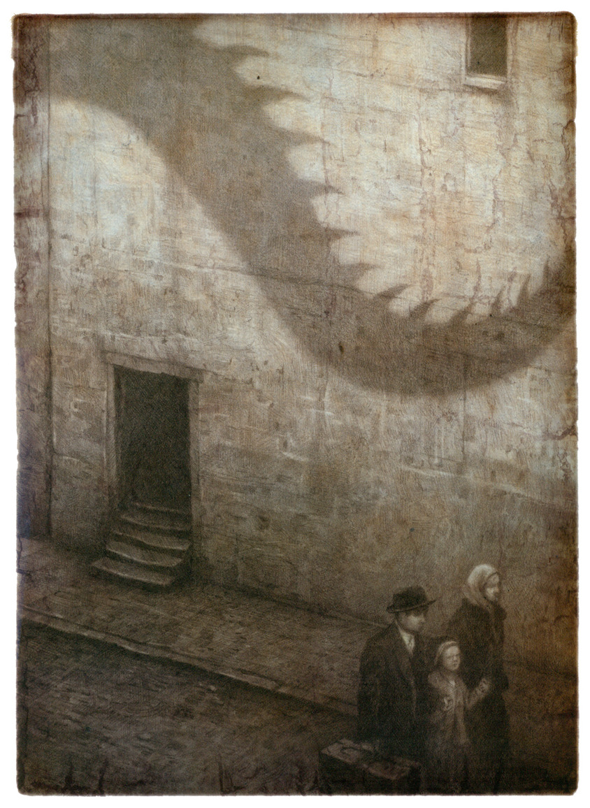 meowtardis:  azertip:  Shaun Tan  This book is amazing and beautiful and heart wrenching