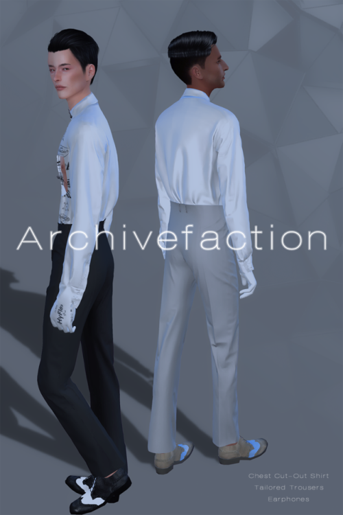 @archivefaction 干鹅的新衣服 超级喜翻这个裤子的翘屁屁 