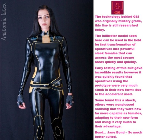 The future of espionage. Flat and curved in just the right places.Image - Andromeda Latex