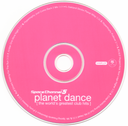 bearzooka: Space Channel 5 // Planet Dance Sampler (2000)