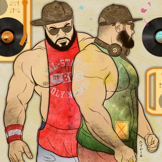 bigboimarc:  gaymanga:  Beautiful acrylic on plywood and digital paintings by Cauro