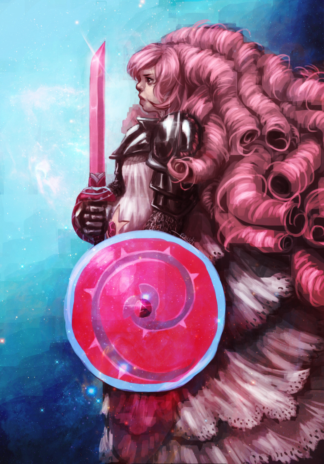 rawdibunu:  As much as I love the sweet side of Rose, I looove the strong war goddess