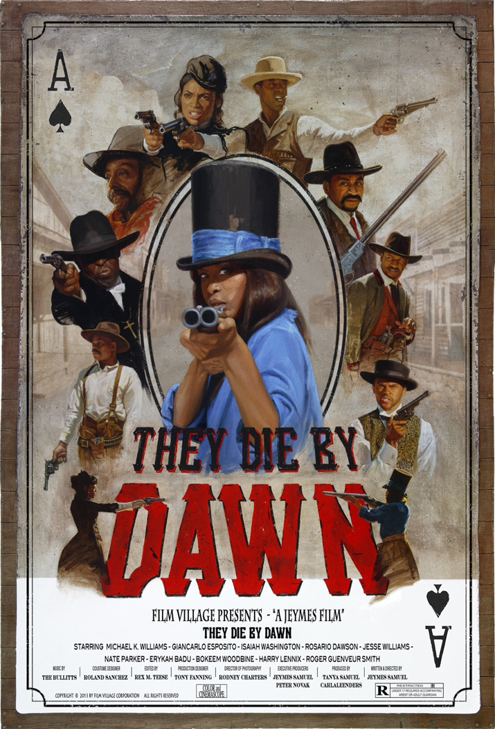 medievalpoc:  Ensemble Cast Black Cowboy Western ‘They Die By Dawn’ to Screen