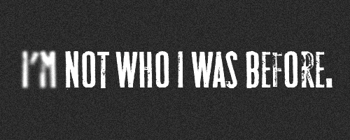 no regrets, just love.