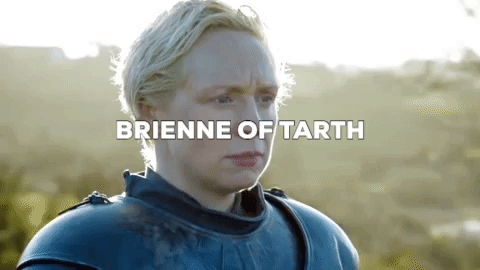 nymini:In the name of the Warrior I charge you to be brave.In the name of the Father I charge you to