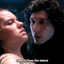 reylohues:30 DAY REYLO COUNTDOWN TO TLJ - 27 days left↳ Rey’s dreams of Ahch-To inspired by @xreyofl