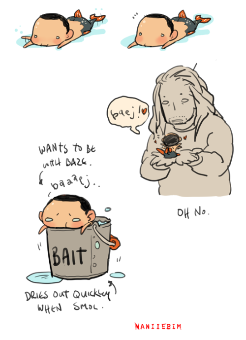 naniiebimworks:Mer!Chirrut and the end of Baze.