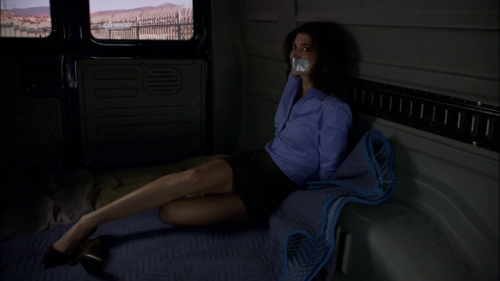 gentlemankidnapper:  Mini Anden &amp; Meghan Ory in the TV Serie Remake Knight Rider