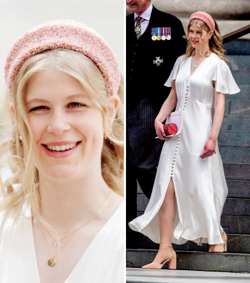  Lady Louise Windsor as she attends the National Service of Thanksgiving at St. Paul Cathedral | Jun