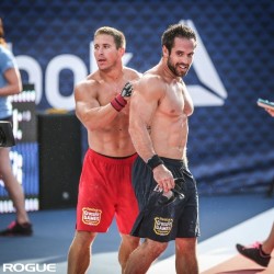 hot-olympians-and-athletes: Crossfit Muscle Buddies Rich Froning and Dan Bailey 