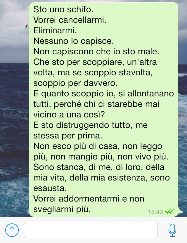 uraganinellostomaco:  Ecco perché sarebbe meglio evitare di chiedermi “come stai?”.