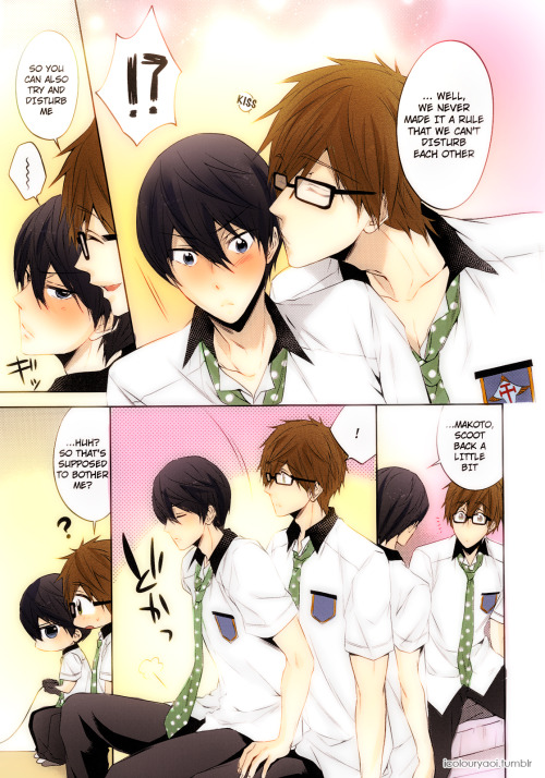 icolouryaoi:   Take your order (Free! dj)by Cache-CacheColoured by icolouryaoi.tumblr
