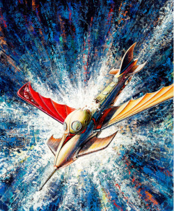 Atomic-Flash: Robur The Conqueror’s ‘The Terror’ - Gray Morrow Illustration