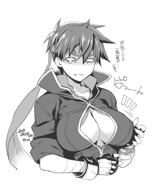 yazirou:  アイクさん落書き。レンジャー衣装マント無し谷間丸見え仕様 なのは、トハの港でしっこくさんに酷い目にあわされたから。