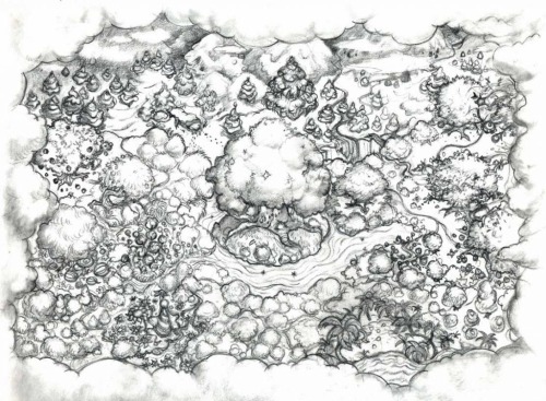 Pixie Hollow Online - Sketch By Vickie Pellouchoud
