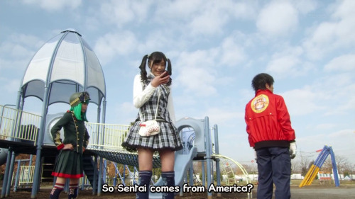 himitsusentaiblog: Happy 4th of July from the  POWERFUL RANGERS! From Hikounin Sentai Akibranger Sea
