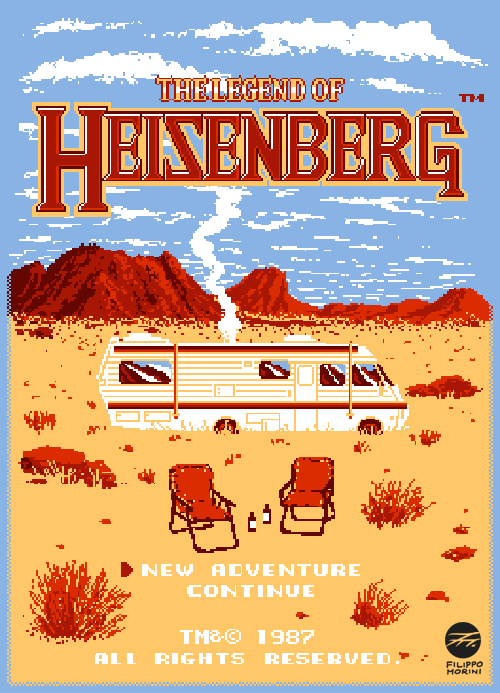 diferenciasimetrica:  &ldquo;The Legend of Heisenberg&rdquo; by Filippo