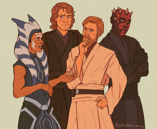 its-kinda-snowy:Happy May the 4th everyone! Featuring the disaster trios of every trilogy (and reluctant members) :]