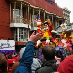 A #parade #float commemorating the Whiskey