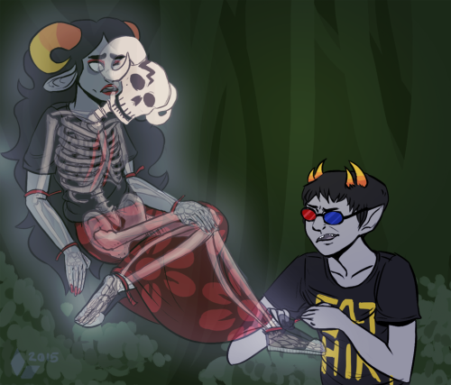 doomedmaid:
“ Second commission for sudrien!! Thank you so, so, so much for being as patient as you were with me! And supporting me the entire way!
This was an interesting one to work on, ghosty-goos are really strange to work with.
”
because ‘tis...