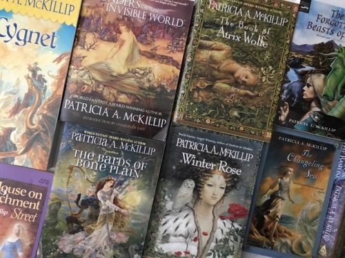 The lovely covers of Patricia A. McKillip books