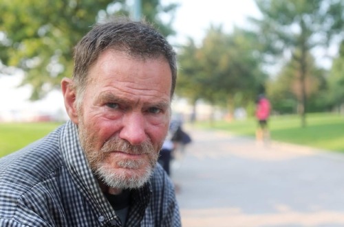 humansofnewyork:“When it starts to get crowded, I’ll leave.  Because I can’t stand the looks.  You k
