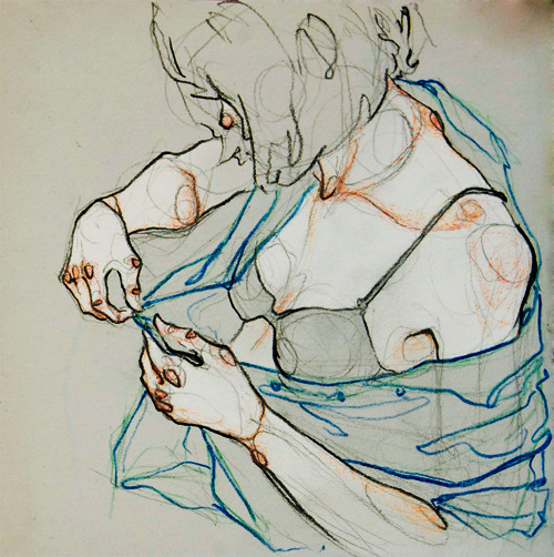 Adara Sánchez Anguiano aka I-m-O-p (Spanish, b. 1987, Sevilla, Spain) - Take Off Your Clothes series