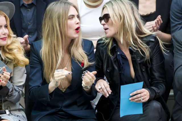 Cara Delevingne & Kate Moss