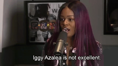 mythologiez:  Azealia Banks on Iggy Azalea &amp; black cultural appropriation. (source)