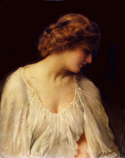 cavetocanvas:Thomas Benjamin Kennington, Contemplation. n.d.