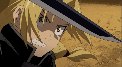 pixelghosties:  sofiakkuma:  the-masked-barona:  So with all the ish that Edward Elric goes through, did anyone else realize that a rock is the thing that leaves a scar FOR 21 EPISODES.  That’s a third of the series. For a third of the series- with