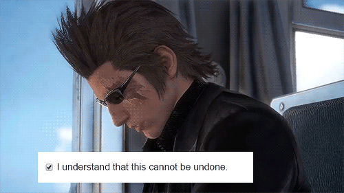 boondoggledongle:Final Fantasy XV + Screenshots of Despair