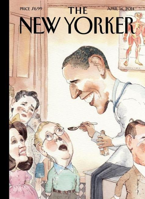 The New Yorker se descojona de los republicanos que se oponen a Obamacare.