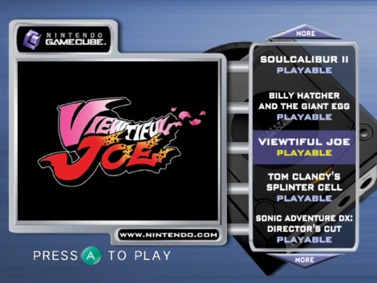Nintendo GameCube Preview Disc 2003