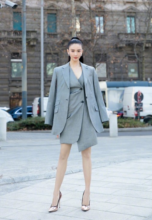 GINA JIN at Sportmax’s Fall 2019 show