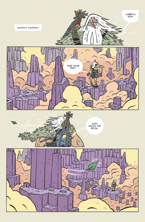 andrewmaclean: 14 (non-spoiler) pages of the 280 in HEAD LOPPER, VOL. 1: THE ISLAND OR A PLAGUE