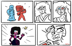 spectrumelf:A terrible comic I made I love