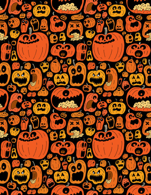 Porn Pics artagainstsociety:    Pumpkin Pattern by